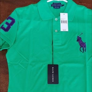 RL  “ Skinny Fit” woman’s Mesh Polo shirt